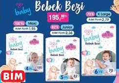 AGU 82'Lİ BEBEK BEZİ AGU 82'Lİ BEBEK BEZİ